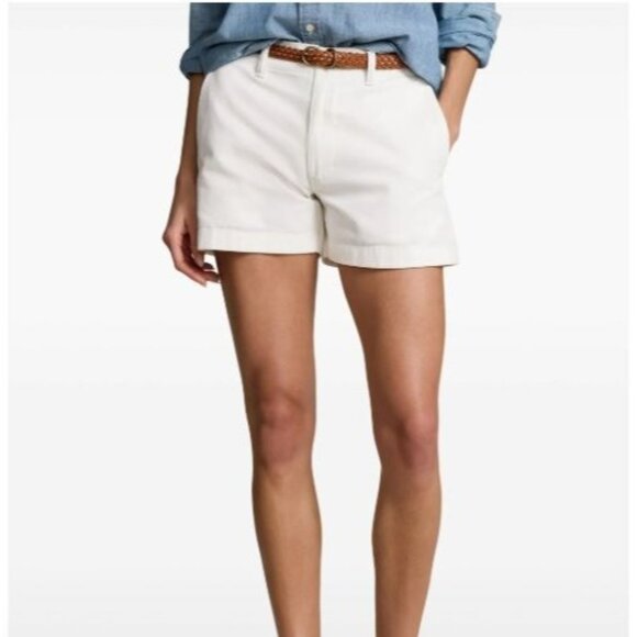 Madewell Pants - Madewell Denim High Waisted Casual Coastal Mom Shorts Cream Womens Size 30